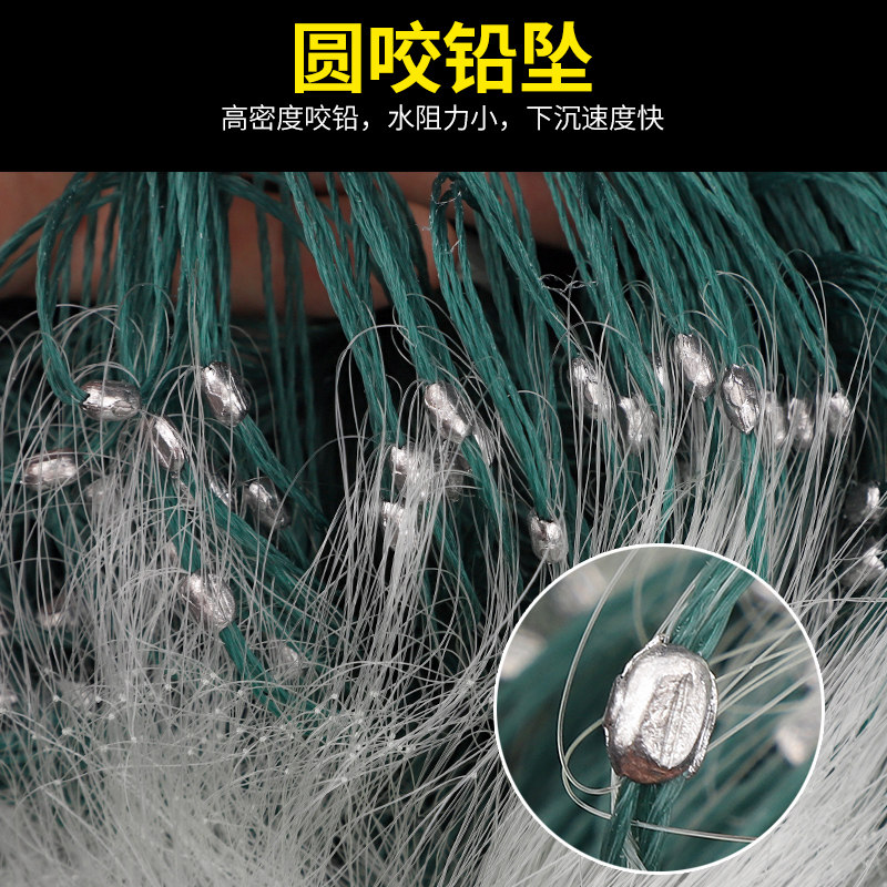 渔网粘网丝网三层沉网单层浮网挂子鱼网捕鱼网鲫鱼鲢鱼白条网沾网