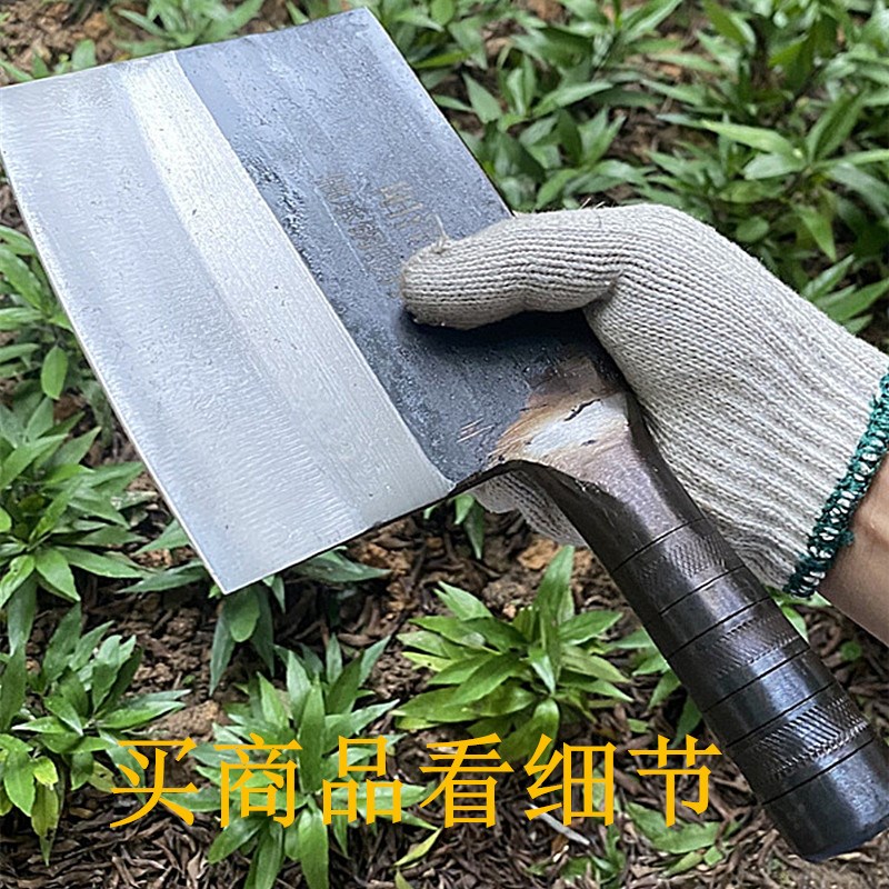 阳江轴承钢手工锻打商用砍骨专用刀肉档屠夫坎骨斩骨刀家用杀鱼刀
