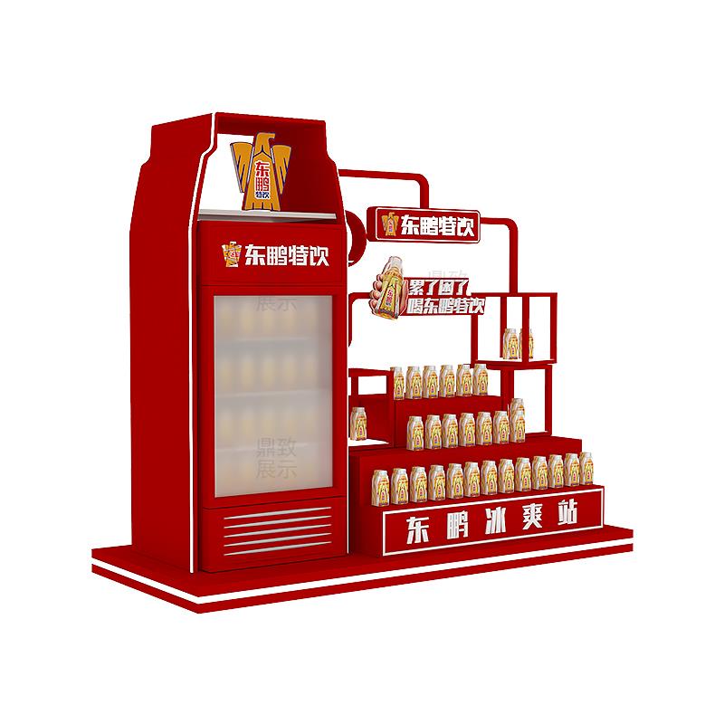 促销货架堆头展架牛奶饮品饮料日用品纸奶粉美陈地推架中岛展示台