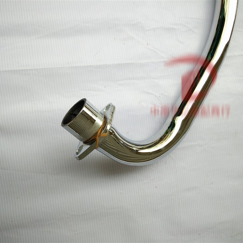 GS125太子款 GN125摩托车排气管消声器消音器排气烟筒