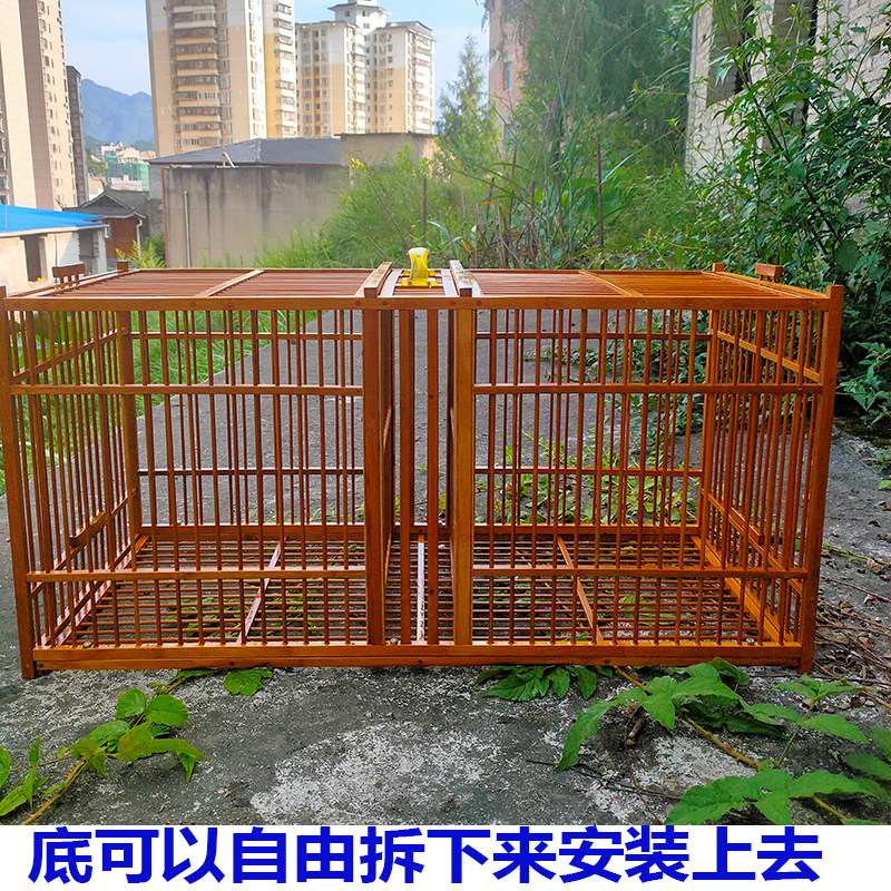 包邮老楠精致竹制作画眉鸟打架攻笼斗鸟笼公笼洗澡笼比赛笼锻炼笼