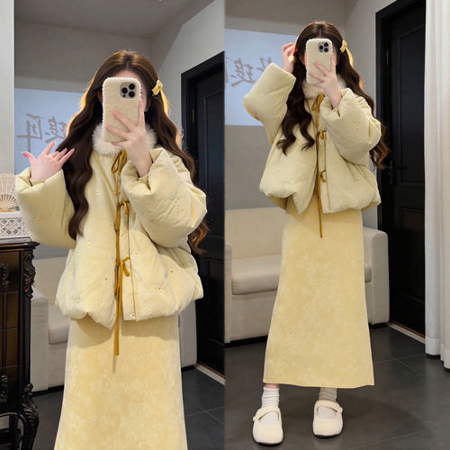 巨好看冬装一整套温柔风