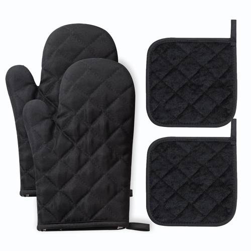 现货家用烤箱手套加厚隔热微波炉手套厨房烘焙用具耐高温套装