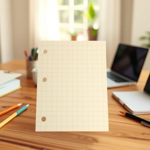 6孔活页本替芯 活页纸 A5/A6/A7手账内页横线方格笔记本内 活页纸