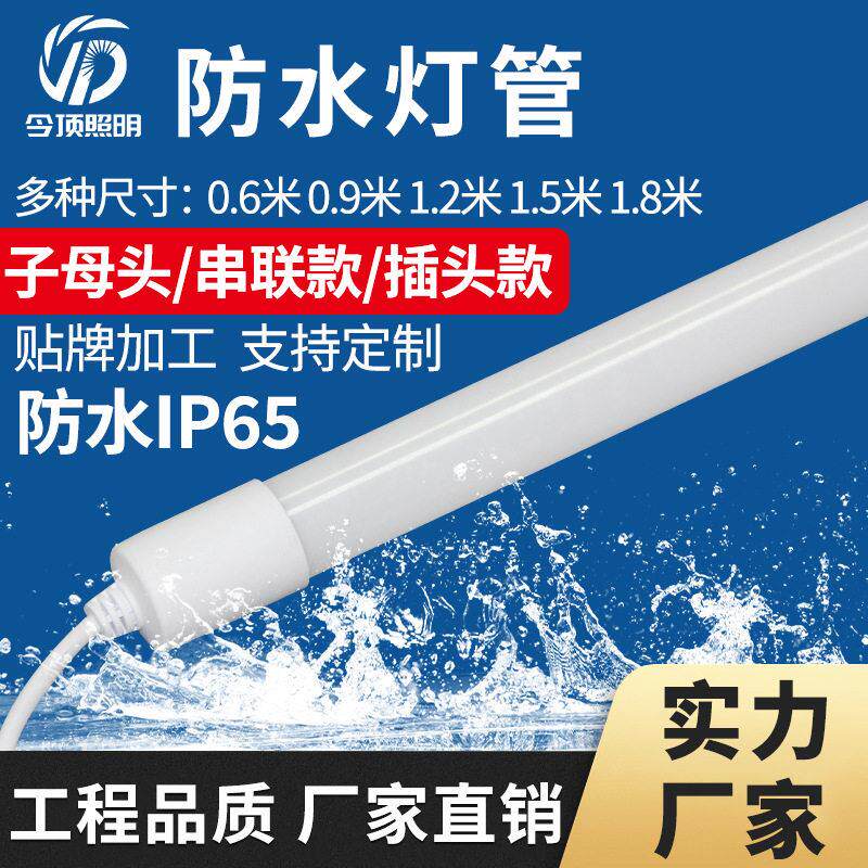 防水灯管加工定制全塑彩色户外广告灯箱装饰防雨led光管
