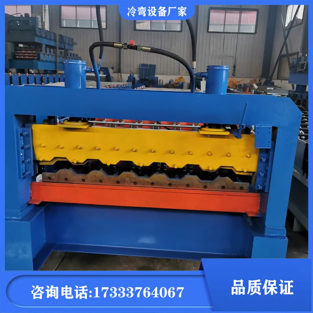 车集装箱镀锌前端板板冷汽IQV弯成机 集装箱房材料型压型瓦楞设备