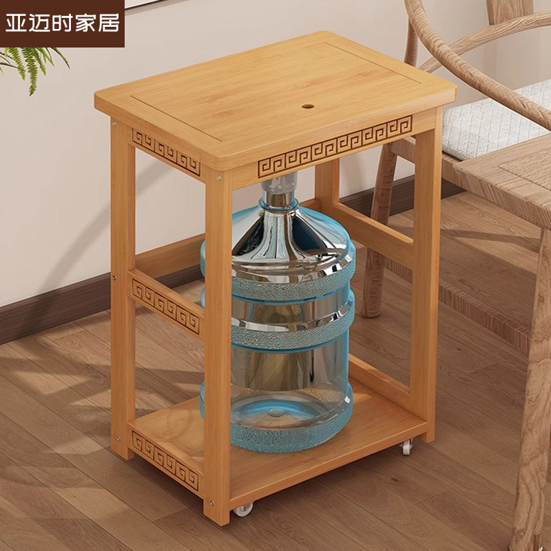 新中式茶台茶室阳台泡茶一体茶桌小户型家用烧水壶一体茶吧几客厅