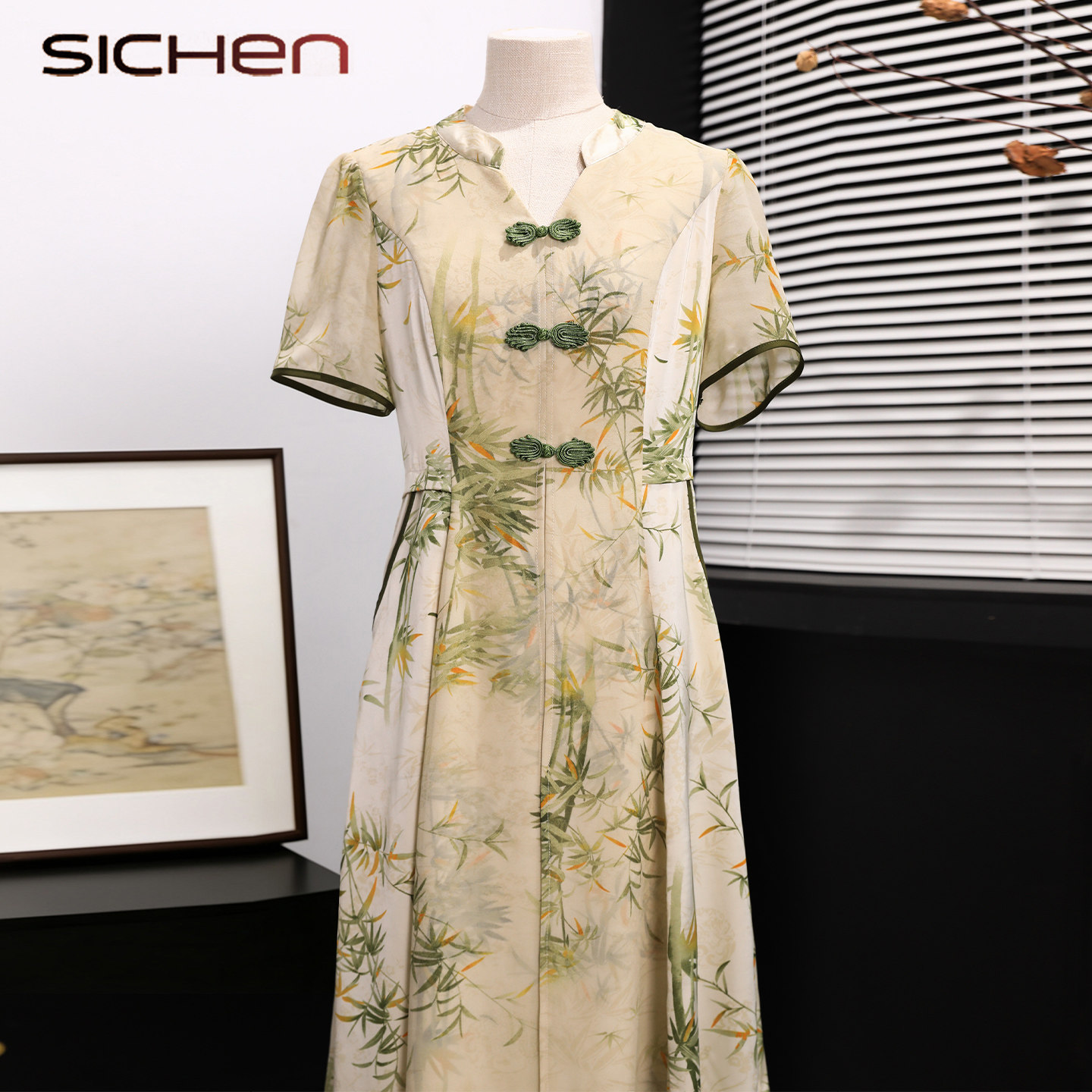 【新店优惠价】妈妈夏装连衣裙