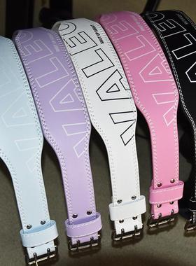 健身腰带皮革男女款VALEO深蹲硬拉力举重护腰束腰运动护具