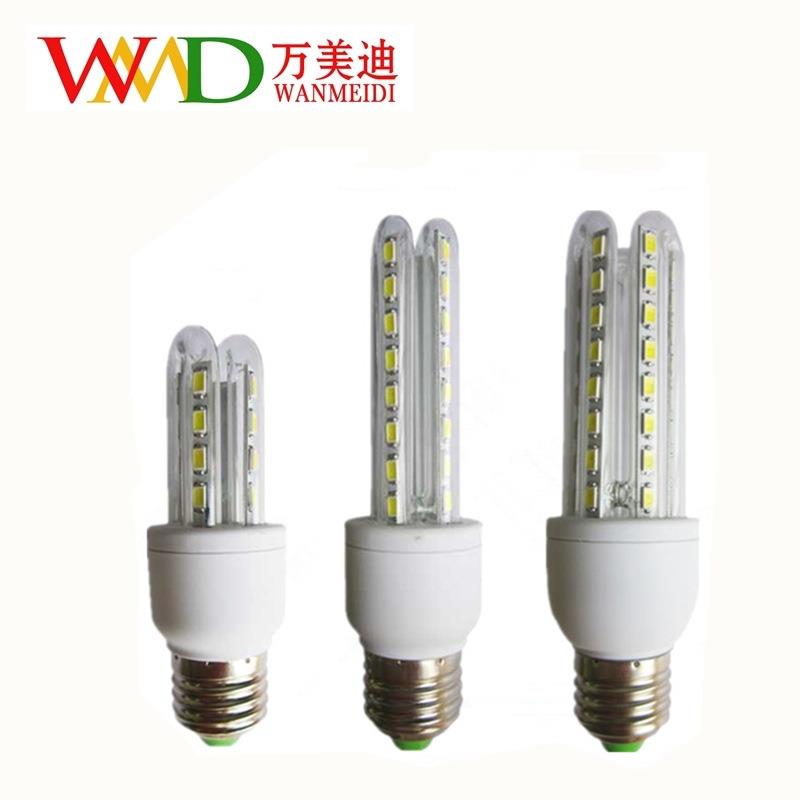 LED节能灯led玉米灯U型玉米灯场景装饰超市家用白光暖光厂家
