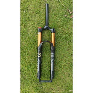 玛卡威前叉油簧前叉130行程32管直管26寸27.5寸超软避震锁死油簧