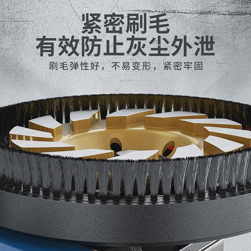 角磨机防尘罩打磨机切割罩电磨防护吸尘器罩石材混凝土手磨机集尘