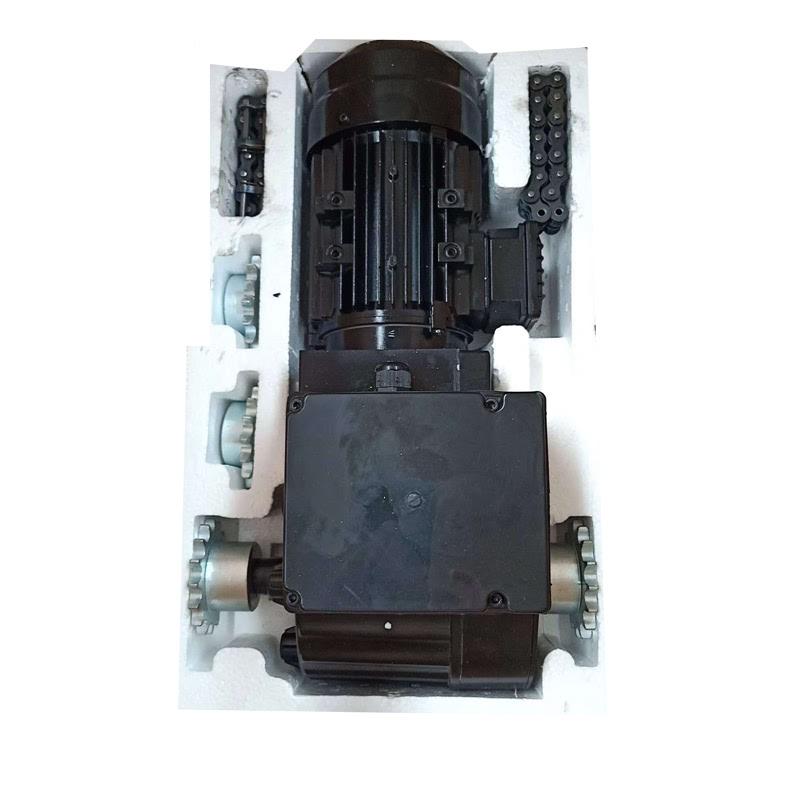 大棚内外遮阳网配件全自动电机齿轮齿条伸缩钢丝滑轮传动系统全套