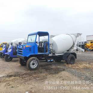 沥青路施工专用砂浆搅拌运输罐车 小型混凝土搅拌车