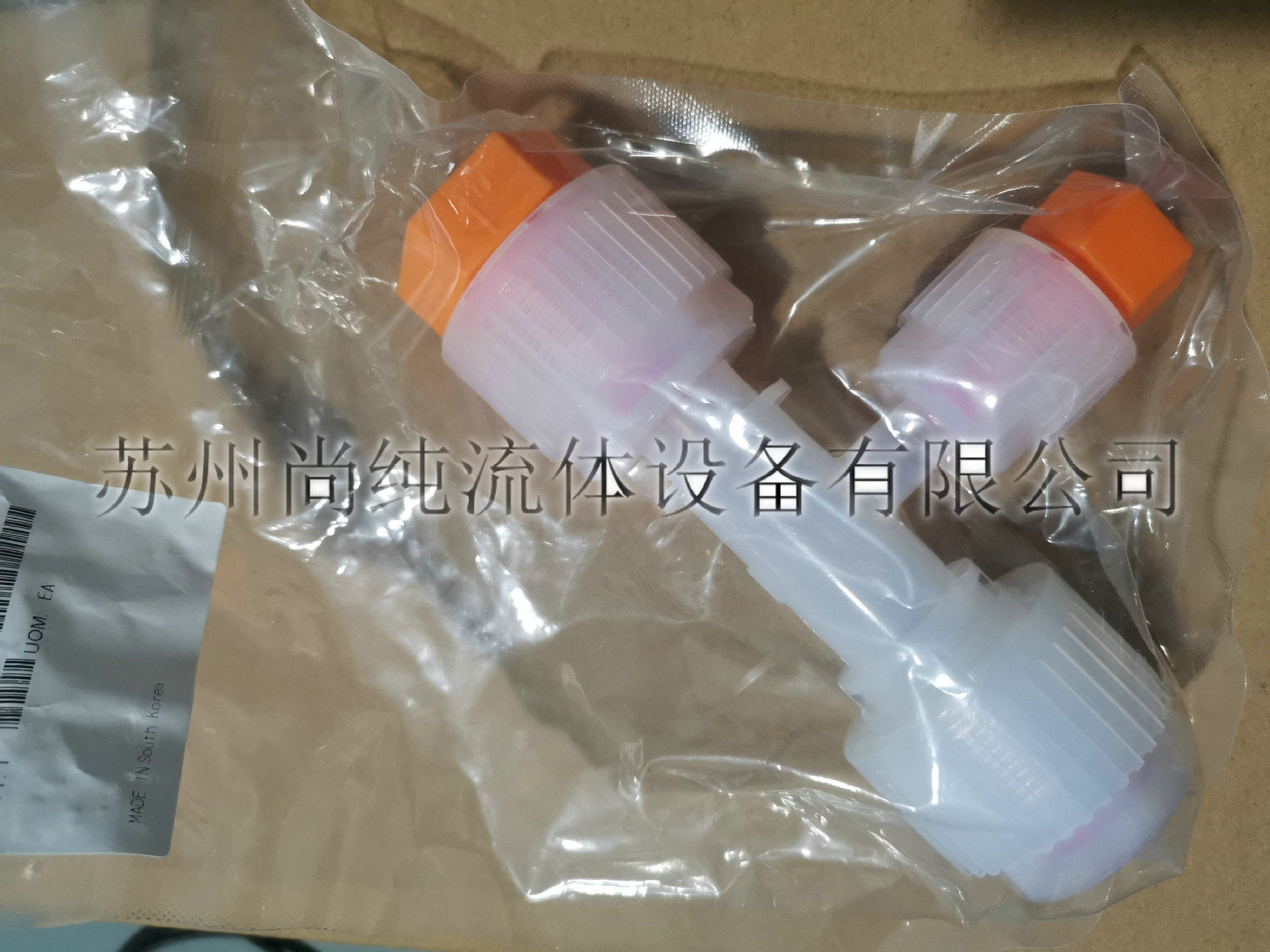 VTFE/PFA省空间变径三通1-3/4-1/PLSSUT16-08-16/高纯净接头