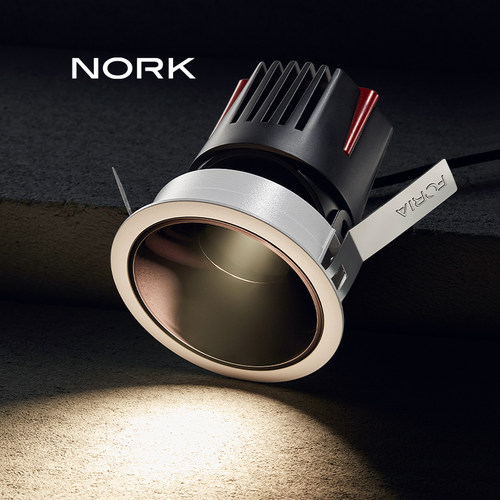 诺克客厅走廊过道铝LED防眩射灯