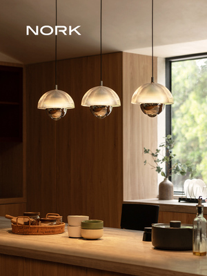 诺克玲兰餐厅吊灯创意个性艺术饭厅茶室吧台岛台轻奢高级感餐桌灯