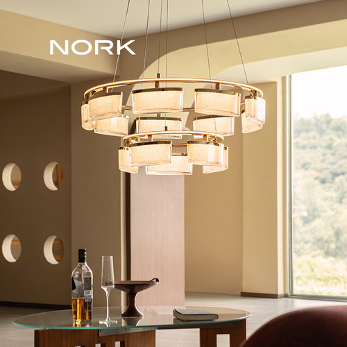 诺克明韵法式大吊灯圆形大厅主灯