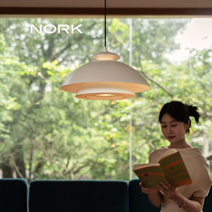 诺克原创初语餐厅灯卧室吊灯简约现代床头灯客厅餐桌灯吧台吊线灯