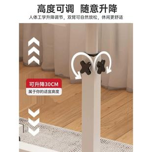 床边家用可折叠懒人床上书桌移动沙发简易边电脑桌卧室升降小桌子
