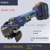 奥科无刷角磨机Q100多功能切割机大功率打磨机手持式 抛光机锂电池