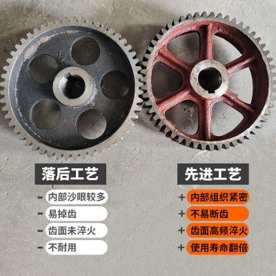 js500/750混凝土搅拌机大齿轮搅拌机减速机变速箱齿轮波箱外挂齿