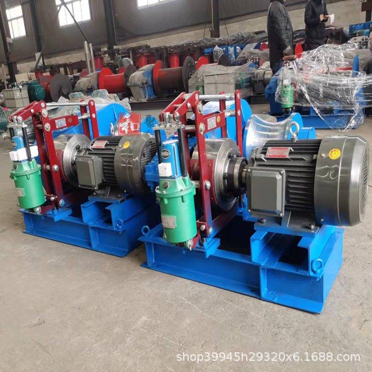 PDK双卷筒摩卷扬机3-0吨牵引拉渔网擦拉木升头牵1引小车运输提卷