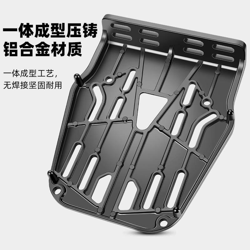 电瓶电动车后尾架子尾箱后备箱支架一体支撑货架专用后座靠背通用