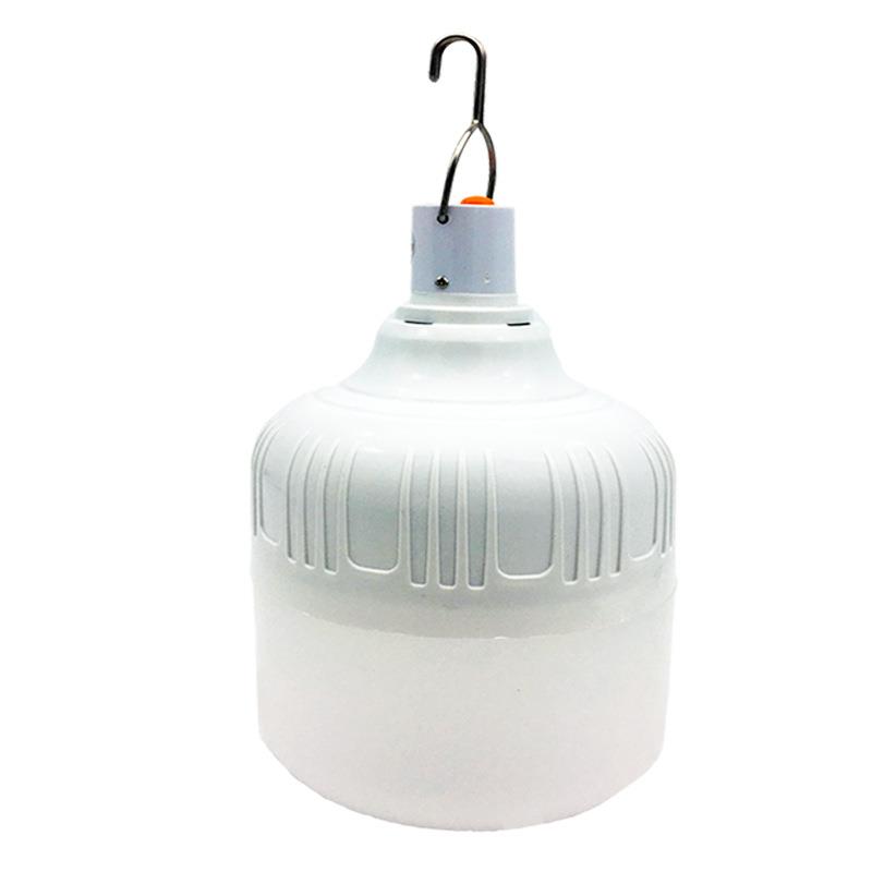 便携式停电家用充电应急夜市移动摆摊照明地摊锂电LED球泡户外灯