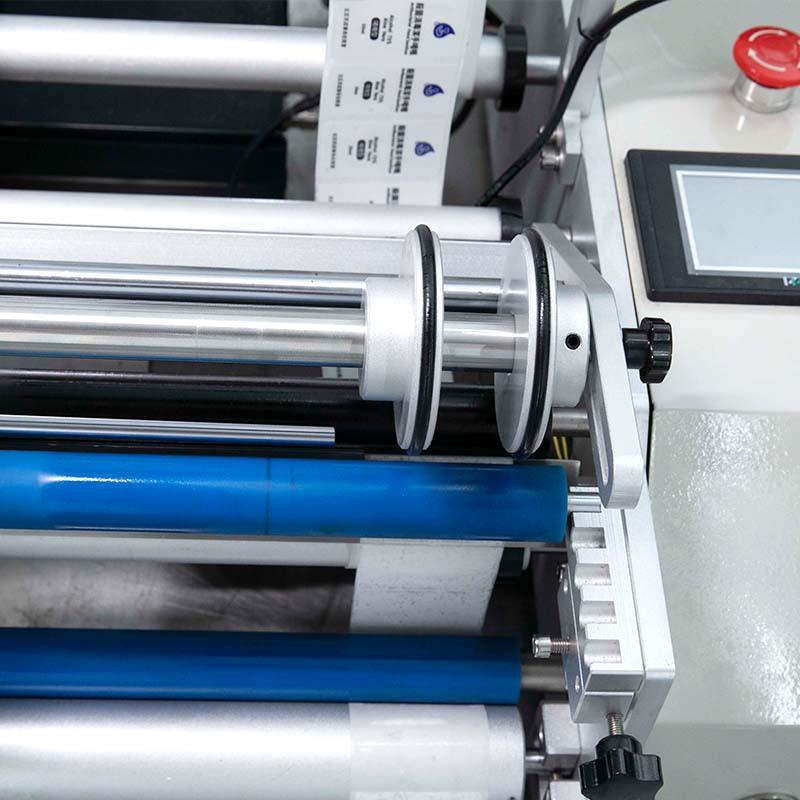 自动圆瓶贴机 口红试剂酒标瓶玻璃瓶锥度半瓶不EP211设干胶定位贴