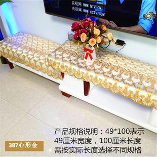 床头柜鞋 防水防油电视柜桌布茶几桌布2022款 柜盖布客厅长方形垫子