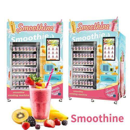 24H UnattendeFull Automatic Smoothie Vending Machine Factory