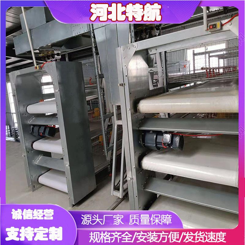 框架肉鸡笼全自动立式热镀锌丝鸡笼自动化清粪捡蛋养鸡养殖设备