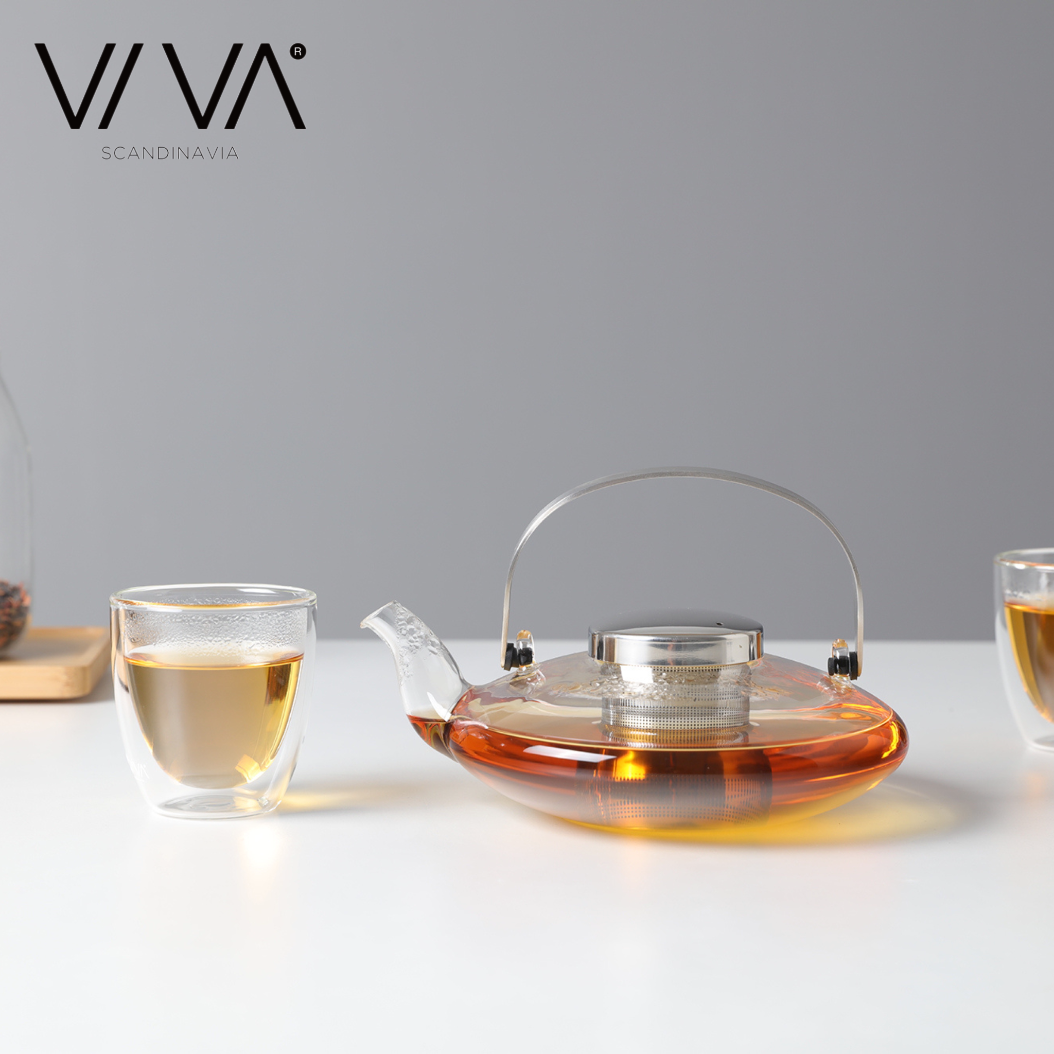 丹麦VIVA 耐高温玻璃煮茶壶茶壶