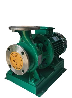 惠州沃德卧式不锈钢材质管道泵 GDWR65-250空气能热水增压循环泵