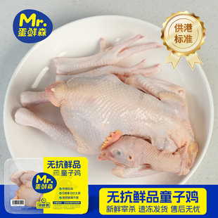 【鲜品尝鲜】蛋鲜森鲜品无抗徽州童子鸡美味健康现杀现发顺丰包邮
