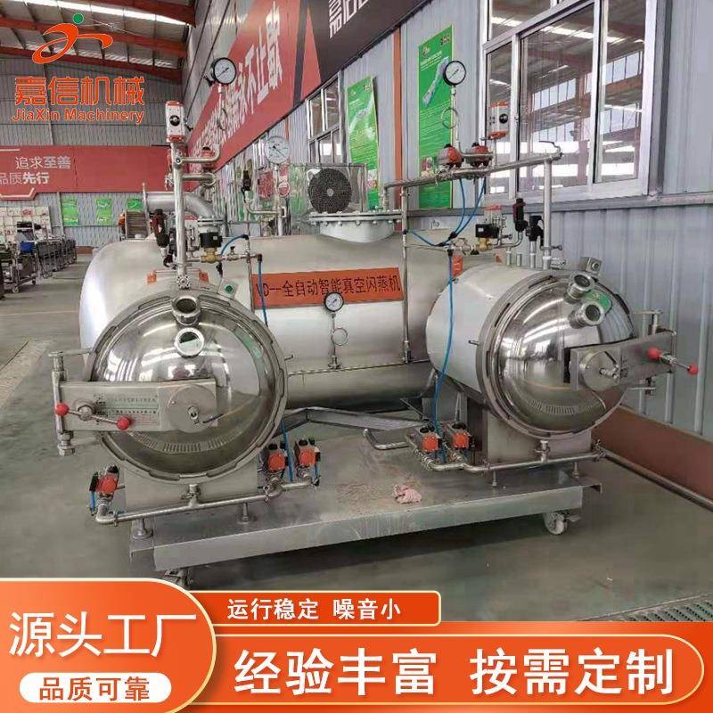 厂家供应苹果脆片真空低温干燥机芒果苹果果蔬脆压差真空闪蒸机