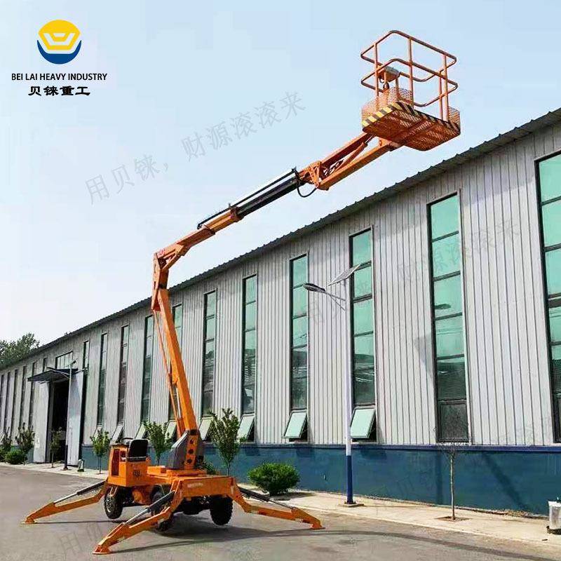 12米曲臂升降机14米16米高空作业车柴油式18米20M曲臂升降平台