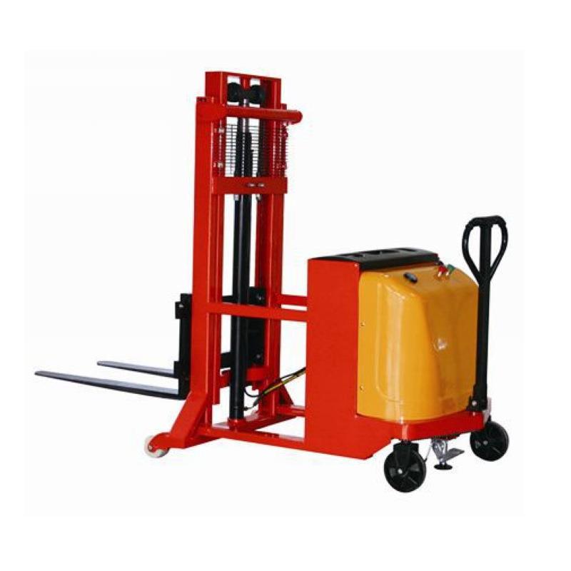 1吨无腿配重式电动堆高车平衡配重式全电动堆高车后配重升高车