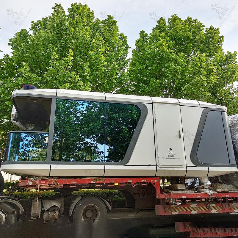 小型休闲度假村住宿餐饮会议室可移动多功能模块化太空舱房屋