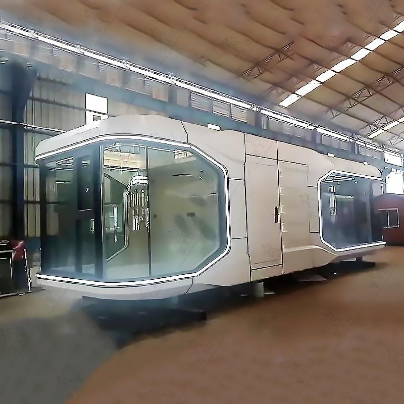 创意住人集装箱房屋民宿创意街区民宿房酒店宾馆网红打卡地太空仓