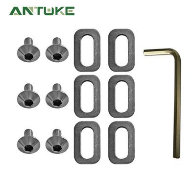 公路自行车锁片螺丝look keo spd锁片修补件M5螺丝垫片