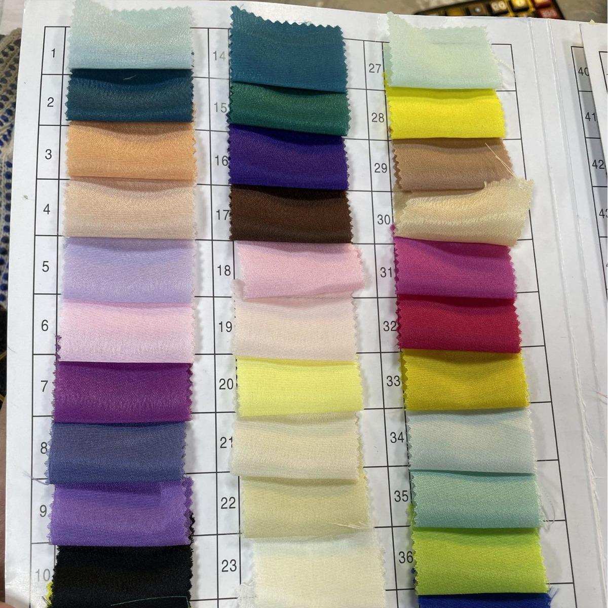 双皱 花瑶面料 花瑶绉 雪纺色丁布 婚纱汉服里衬汉服面料礼服