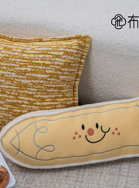 沙发抱枕异形卡通可爱橙色儿童小学生轻奢高级感玩偶公仔铅笔造型