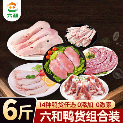 六和鸭货鸭锁骨鸭头鸭翅鸭脖鸭掌