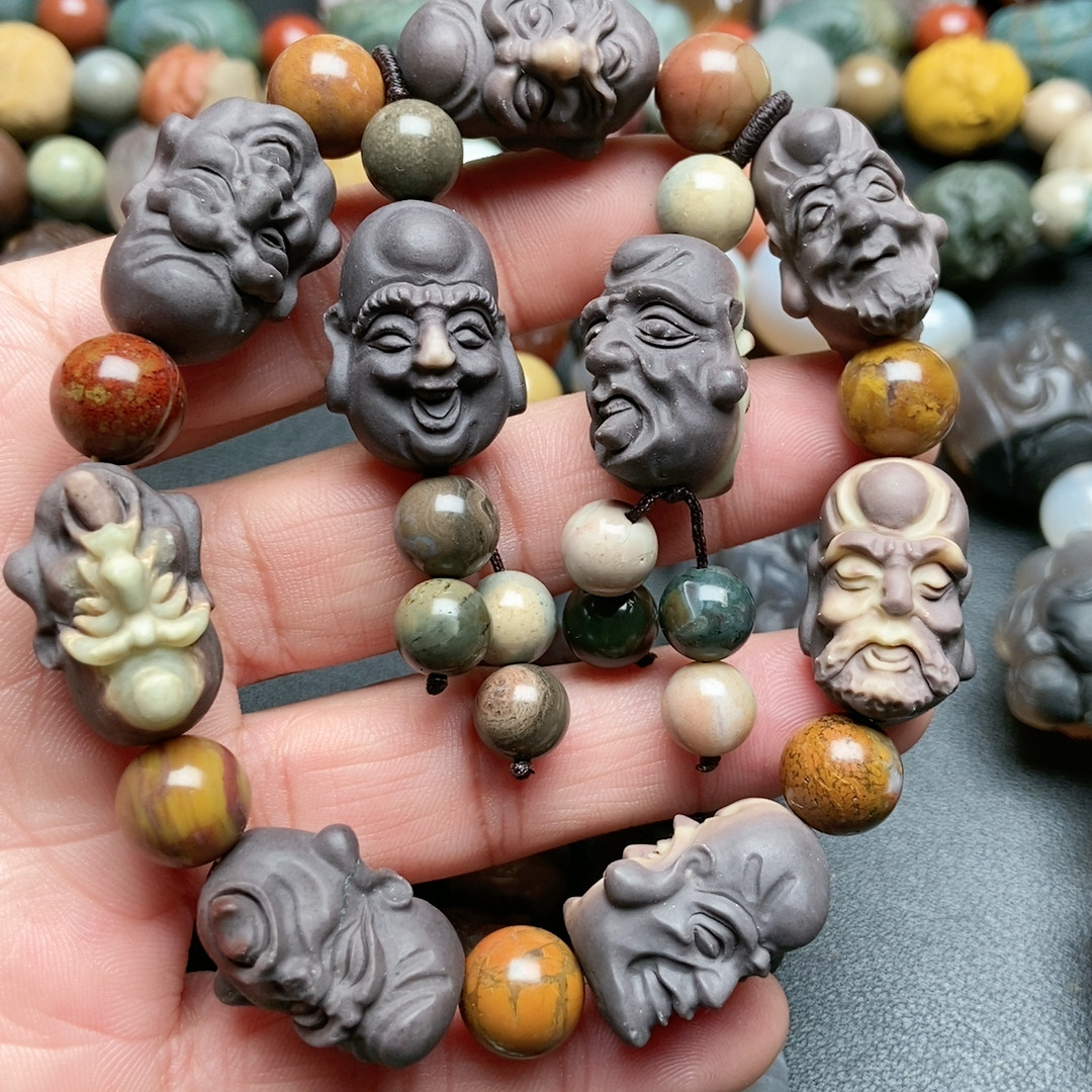 十八罗汉，卡24，双面工,珠宝/钻石/翡翠,颈饰,淘宝优惠券,粉丝福利购,淘宝优惠卷