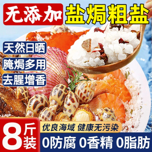 海盐盐焗粗盐海鲜调味料旗舰店大粒专用无添加调料包虾香料调味粉