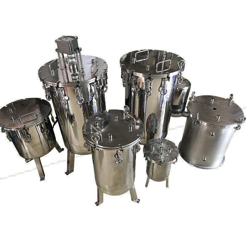 厂家直供不锈钢电动气动压力桶304压力桶加热恒温搅拌压力桶