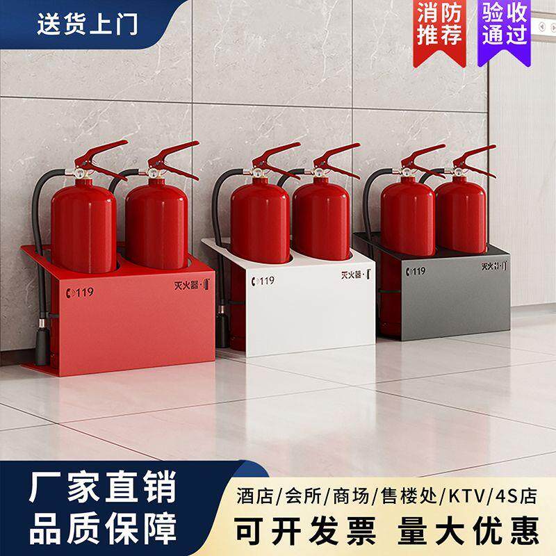灭火器箱2只装不锈钢消防