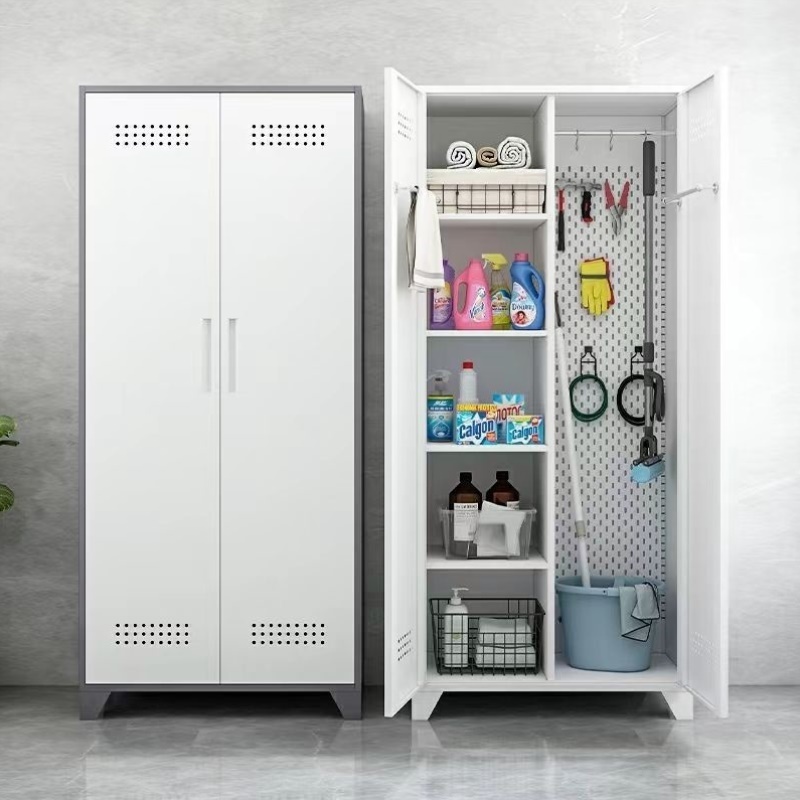 家用阳台收纳柜防水防晒阳台拖把杂物柜卫生保洁柜家政柜